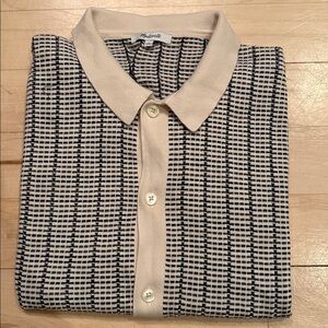 Men's Madewell Short Sleeve Knit Button Down